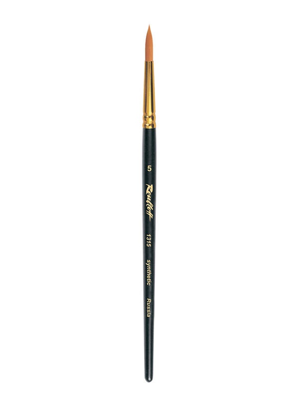 Pensula sintetica cu varf rotund Roubloff 1315 (Marime: 00)