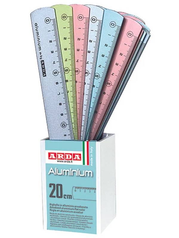 Rigla aluminiu 20 cm Frost - Arda