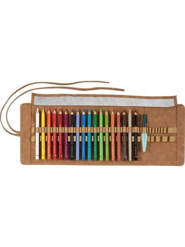 Rollup 18 creioane colorate acuarela Albrecht Durer Magnus Faber Castell 116918