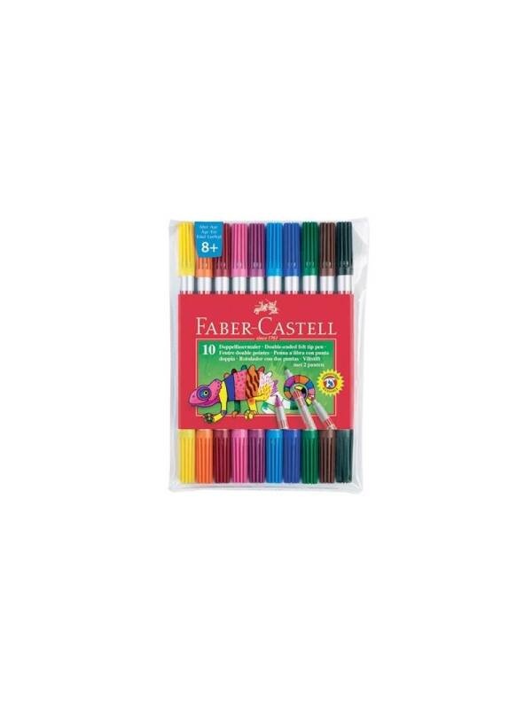 Set 10 carioci cu 2 varfuri 151110