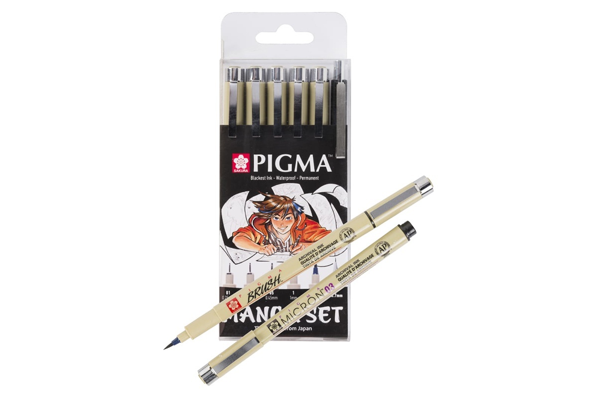 Set 6 Pigma Manga Sakura POXSDKMAN6