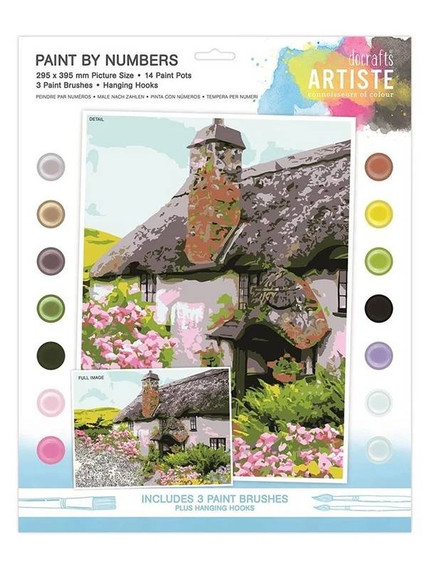 Set pictura pe numere Artiste Cottage Core Dp Craft doa-550710