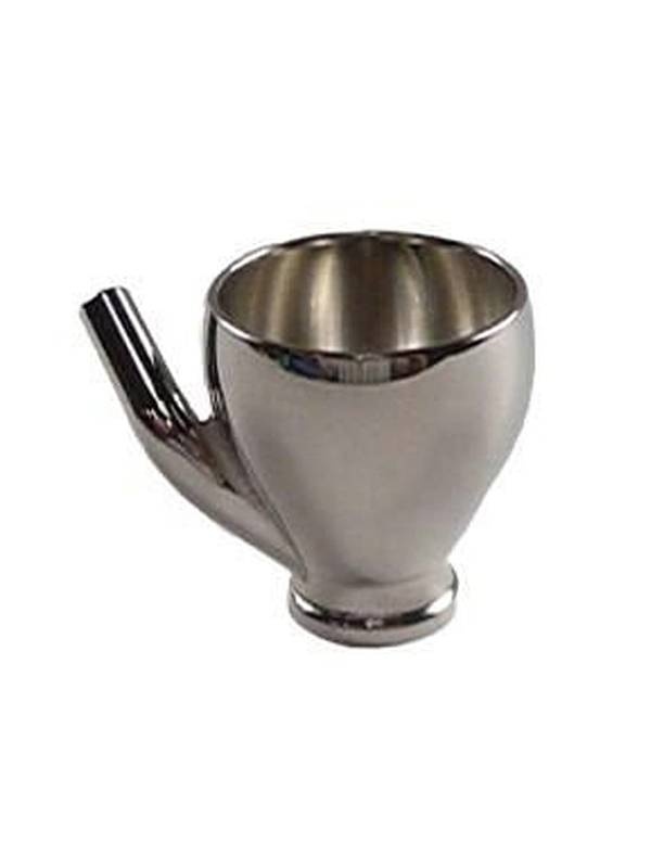 Cupa aerograf 5ml chrome H&S 123484