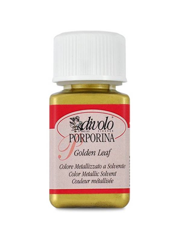 Foita lichida Porporina 50 ml Divolo (Culoare: Nr.2 Oro Pallido - Pale Gold)