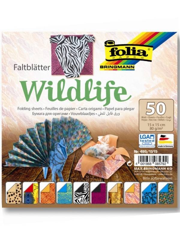 Hartie pentru Origami Wildlife F495-1515