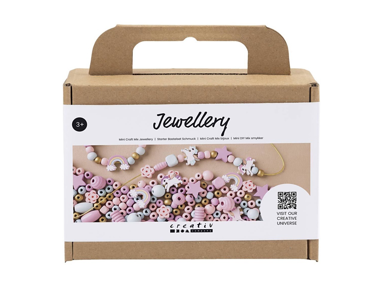 Kit Creatie Mini Craft Jewellery Bijuterii Din Margele Culori Pastel 977548