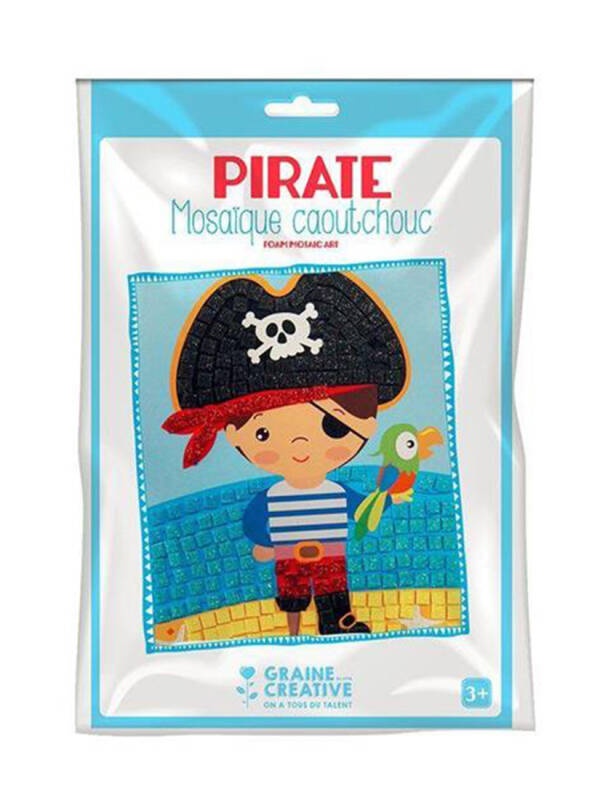 Kit mozaic pentru copii Pirati Graine Creative 750601