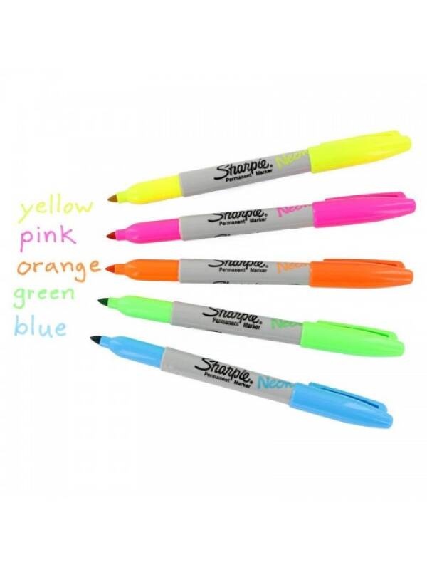 Marker fluorescent Neon Sharpie (Culoare: 1888994, verde)