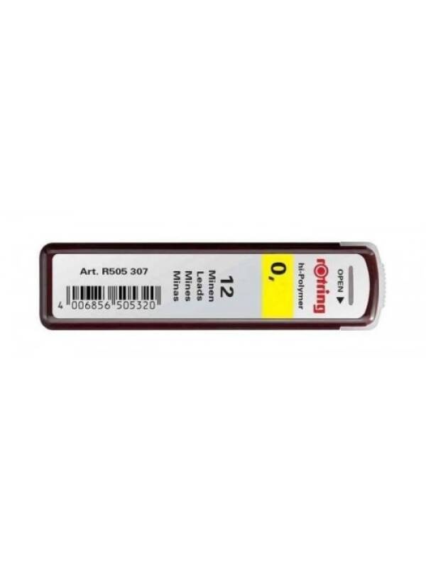 Mine pentru creioanele mecanice Rotring Tikky (Tarie: HB-1.0 mm)