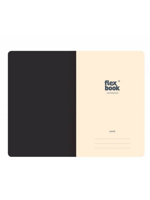 Notebook hartie punctata Adventure Off-Black Flexbook (Marime: 13 x 21 cm)
