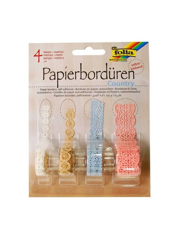 Panglica dantelata autoadeziva Folia 13803