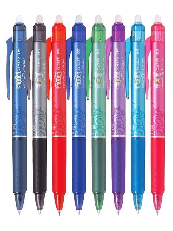 Pix FriXion Clicker 0.5 mm PILOT (Culoare: Green)