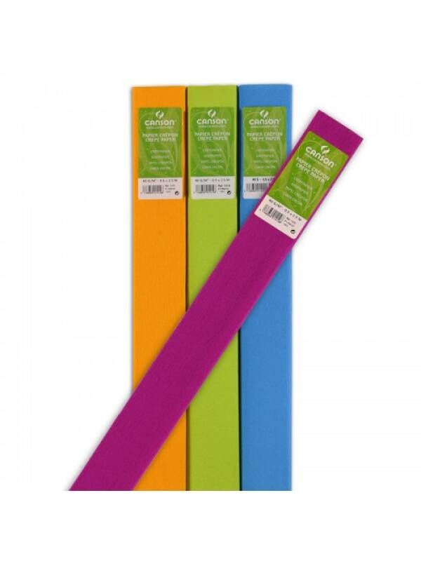 Rola hartie creponata Canson 32g/mp (Culoare: raspberry 6)