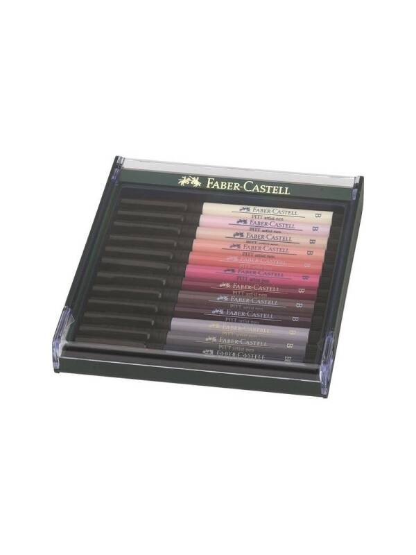 Set 12 linere PITT Artist Pen Skin Tones