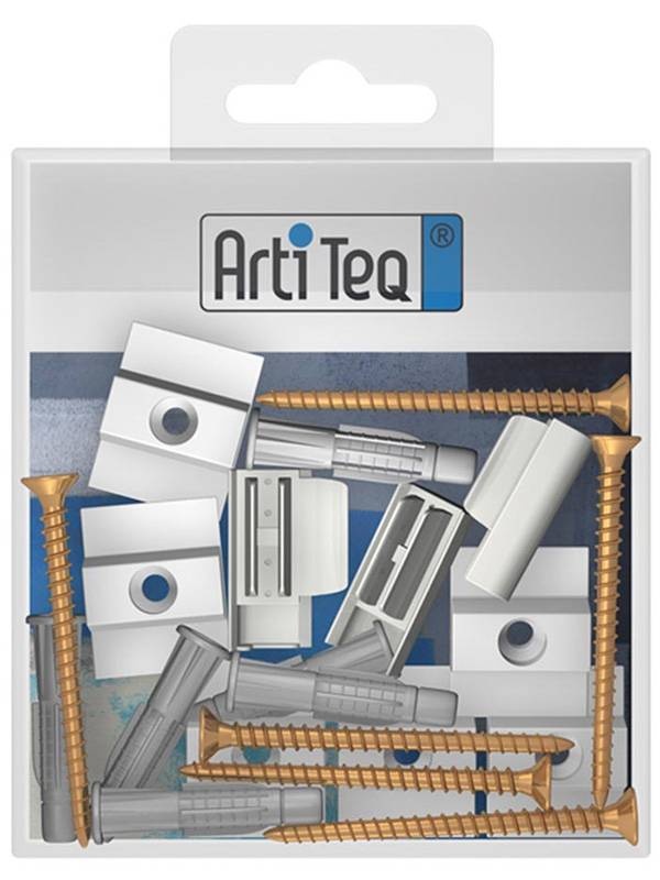 Set accesorii prindere pentru simeze 9.7093 Artiteq