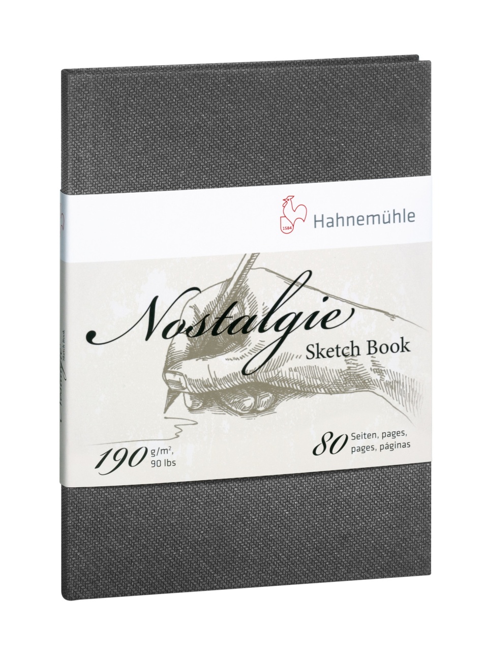 Sketch book 190 g/mp Nostalgie Hahnemuhle (Marime: A6 (10.5 X 14.8cm))