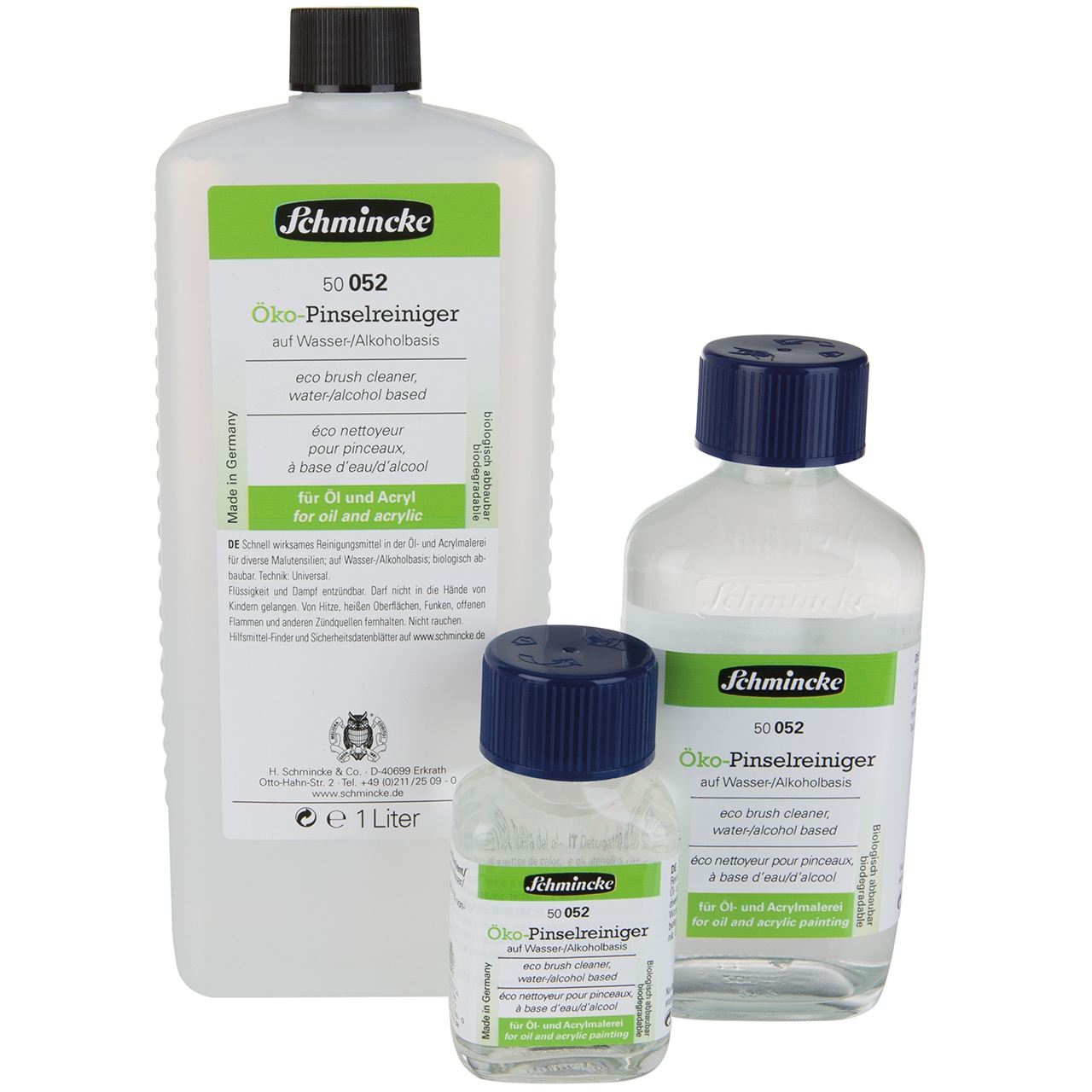 Solutie eco pentru curatat pensule Schmincke 50052 (Gramaj: 1000 ml)