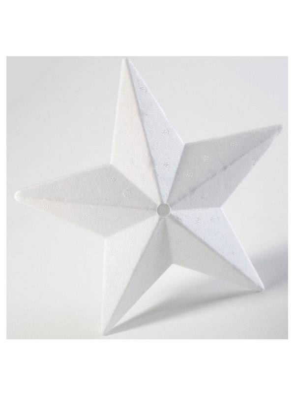 Stea din Polistiren - Iarna Meyco (Marime: 155 mm)