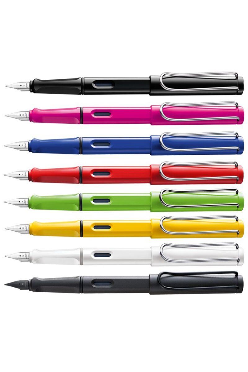 Stilou Safari Lamy - Penita F (Culoare Safari Lamy: Steel Black)