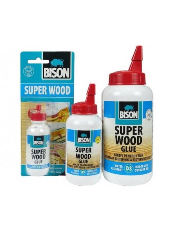 Super Wood Glue D3 Bison (interior, exterior) (Gramaj: 75 g, 420001)