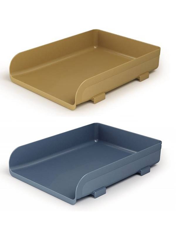 Tavita documente din plastic Arda (Culoare: Milk)