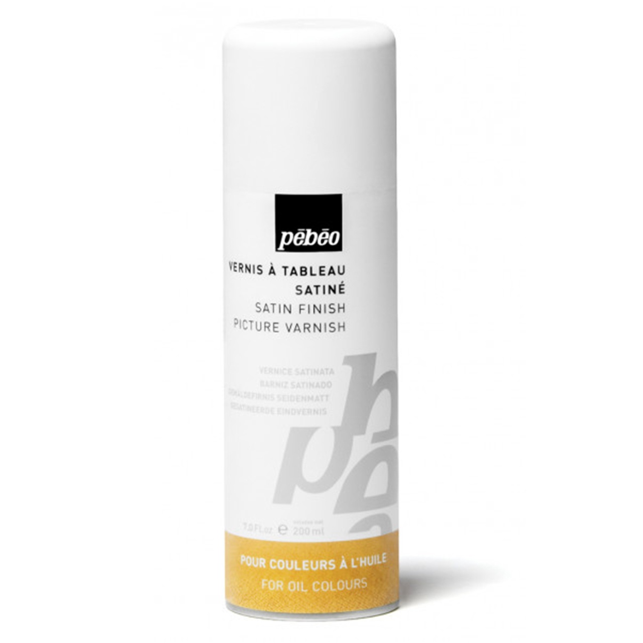 Vernis spray satinat pe baza de solvent Pebeo (Gramaj: 400 ml)