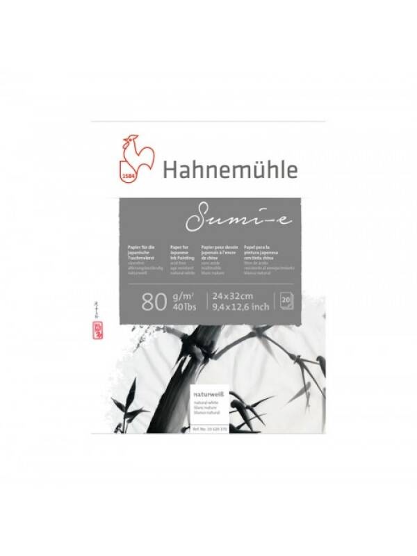 Bloc pentru pictura japoneza Sumi-e Hahnemuhle (Marime: 24 x 32 cm, cod 10628370)
