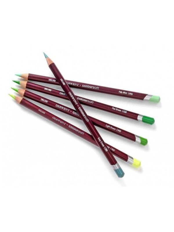 Creioane Derwent Coloursoft (Culoare: 690 steel grey)