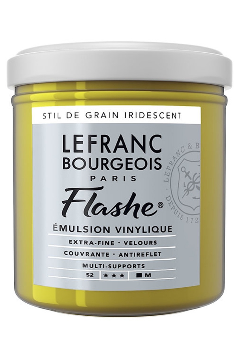 Culori vinilice Flashe Lefranc & Bourgeois - 125 ml (Culoare Flashe Lefranc & Bourgeois: Pearl White Iridescent)