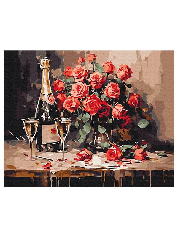 Kit pictura pe numere Champagne for Two 53882