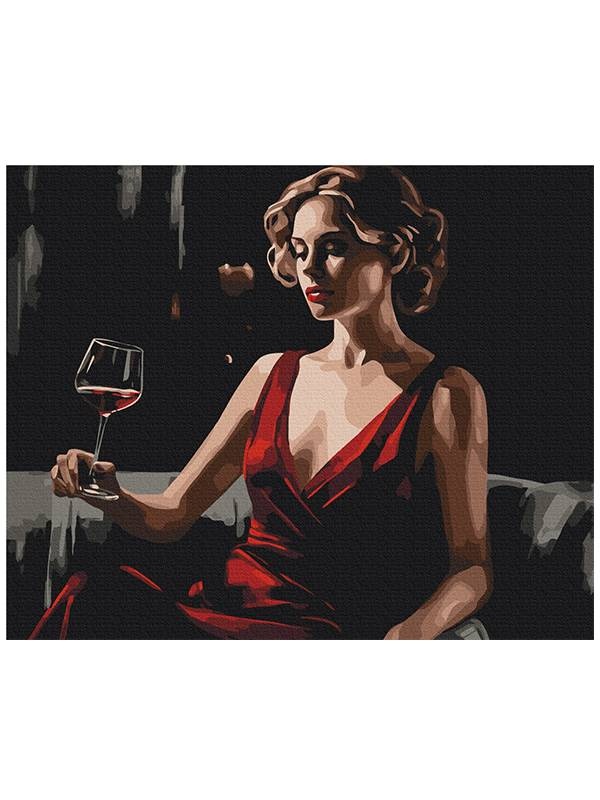 Kit pictura pe numere Red Accent 53899