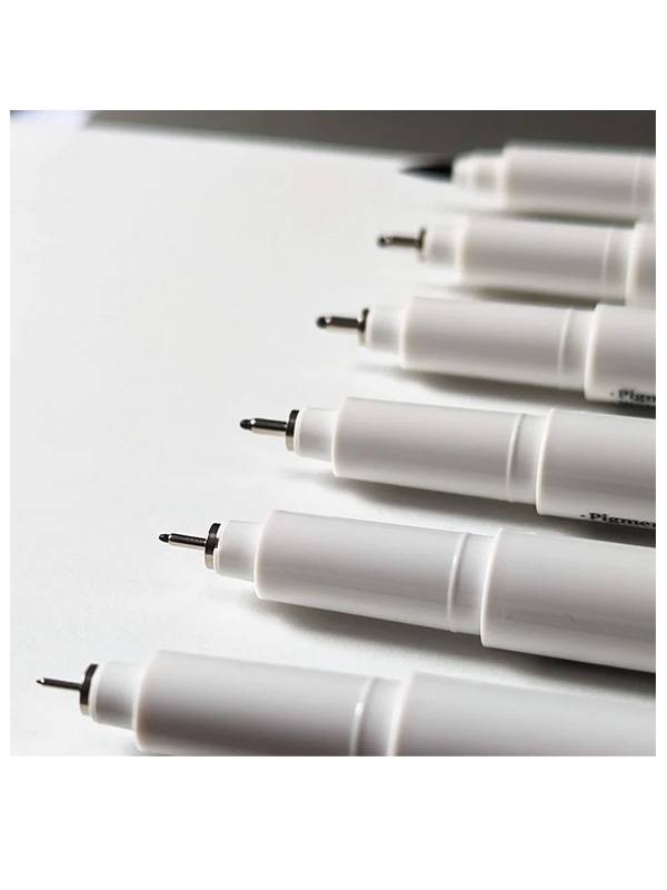 Liner cu tus Negru pentru Desen Marvy Uchida 4600S (Marime: 0,4mm)