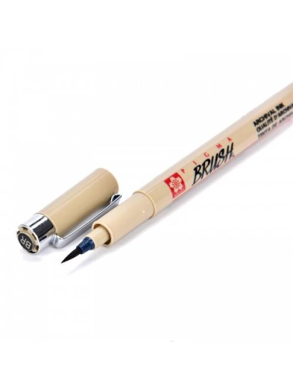 Liner Sakura Pigma Brush (varf tip pensula) (Culoare: brown)
