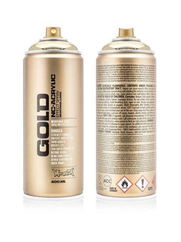 Montana Gold - Chrome Effect 400ml (Marime: M1000 Silverchrome)