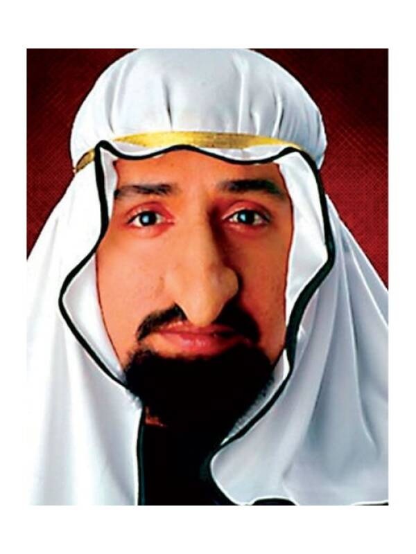 Nas de sultan din latex Eulenspiegel 998144