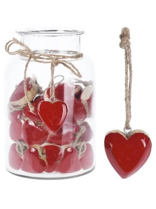 Ornament inima rosie ER8174