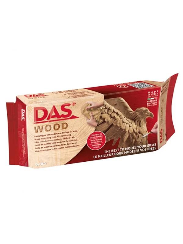 Pasta de modelaj DAS Wood (Gramaj: 350 g)