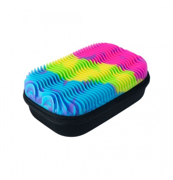 Penar cu Fermoar Zipit Wavy Silicone Top Storage Box Neons ZP-379067