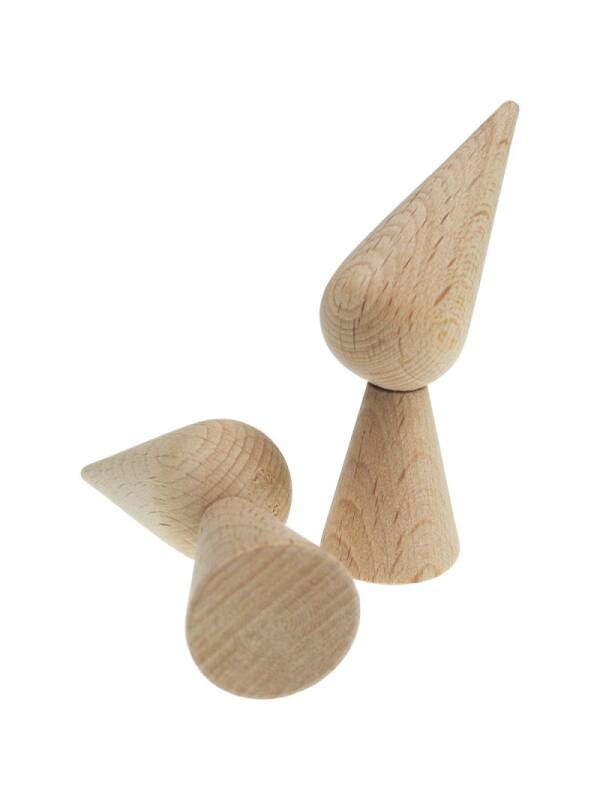 Pitic din lemn 62x30x20mm Meyco 36182