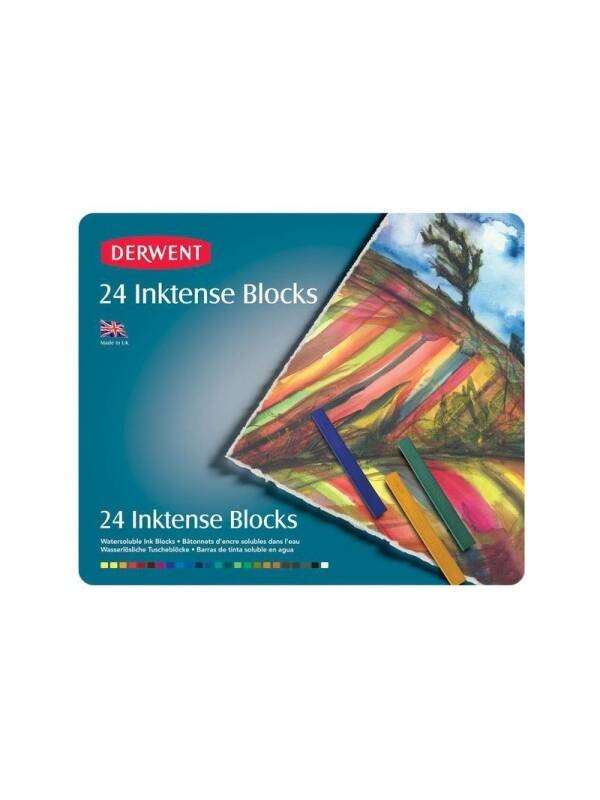 Set 24 batoane Inktense Derwent 2300443