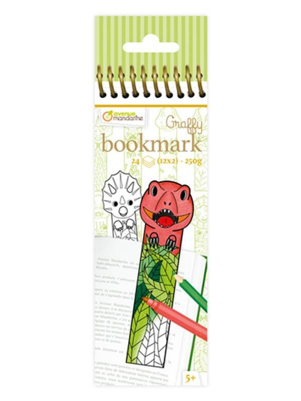 Set 24 Semne de carte Avenue Mandarine Graffy Dinozauri GY145C