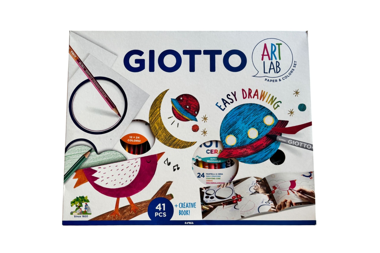 Set 41 Piese Desen Easy Drawing Art Lab Giotto 581400