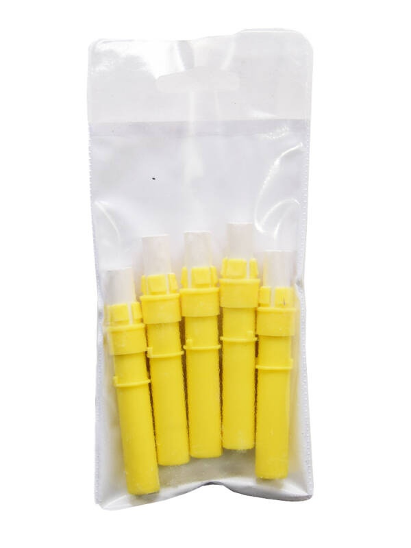 Set 5 bucati creta cu suport din plastic Arda BG2001