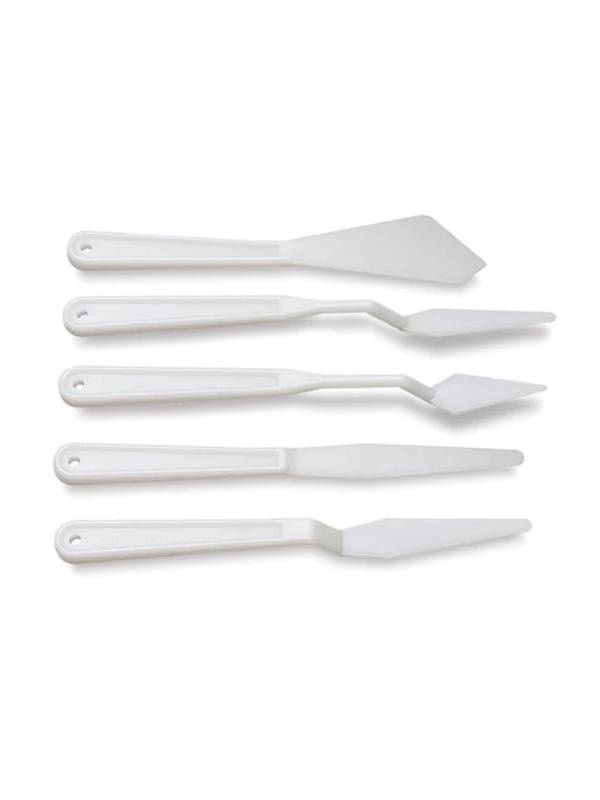 Set 5 cutite pictura din plastic Isomars PKP05