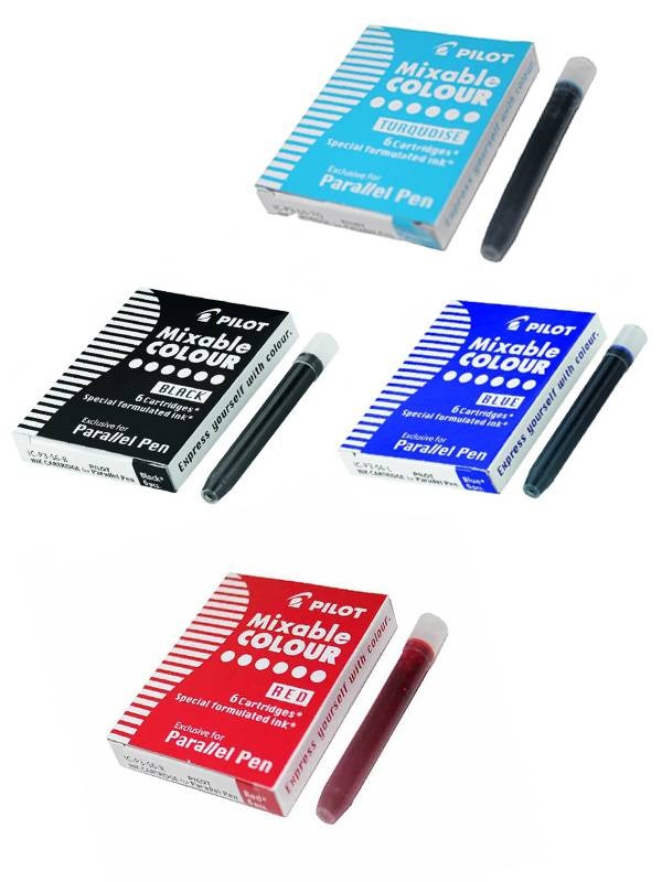 Set 6 Rezerve cerneala Parallel IC-P3-S6 Pilot (Culoare: Cerneala Neagra)