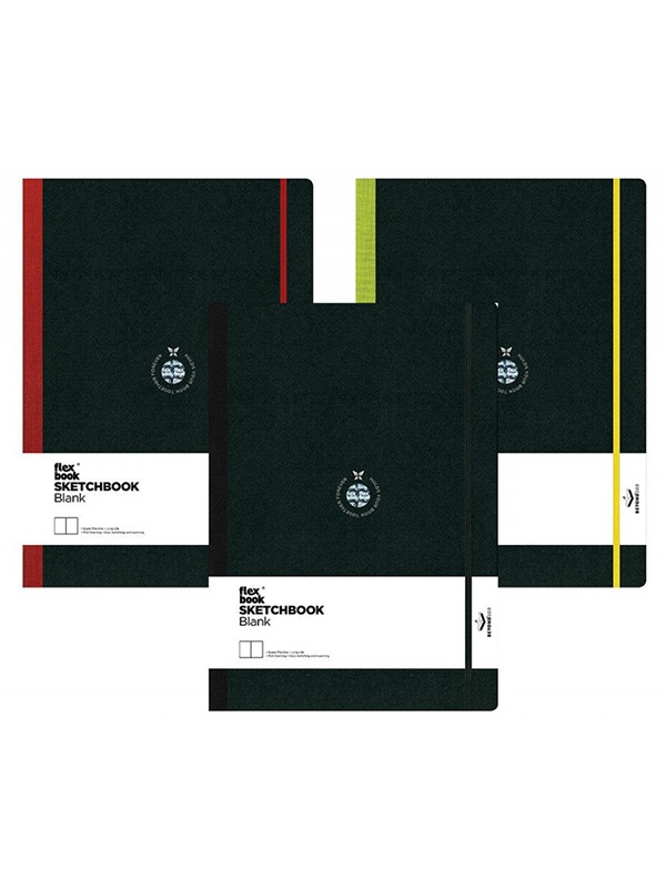 Sketchbook 170 g/mp Flexbook (Culoare Sketch / Notebook Flexbook: Orange)