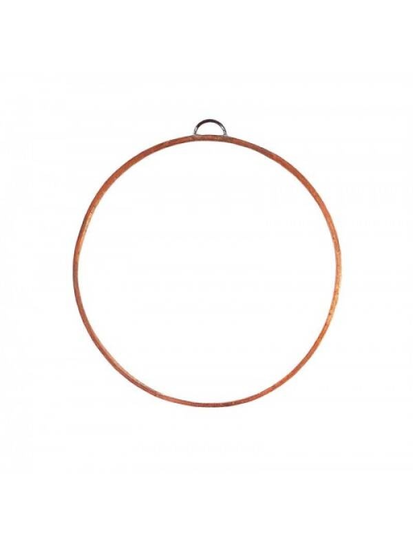 Sticla cu Rama de Cupru 3mm Rotund (Marime Sticla Inramata: 12 cm)