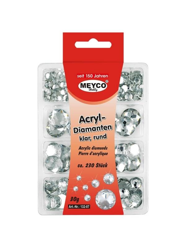 Strasuri acrilice pentru lipit Meyco 132-07