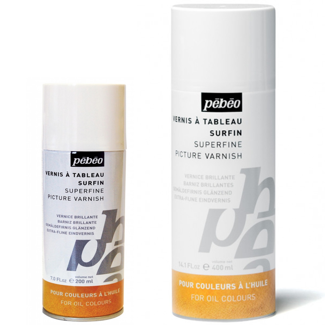 Vernis spray Superfin pentru pictura in ulei Pebeo (Gramaj: 400 ml)