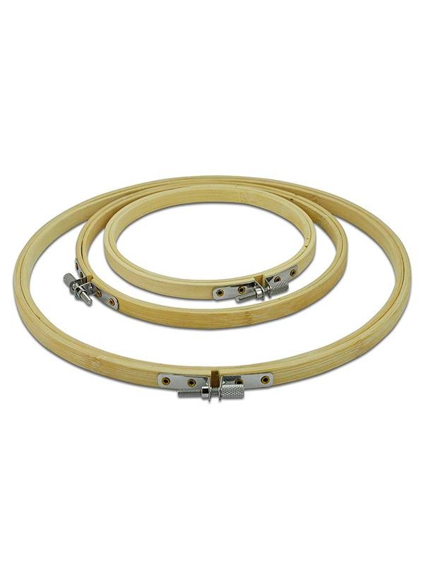 Cerc din lemn pentru Broderie Meyco (Diametru: 23 cm)